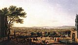 Claude-joseph Vernet Canvas Paintings - The Town and Harbour of Toulon